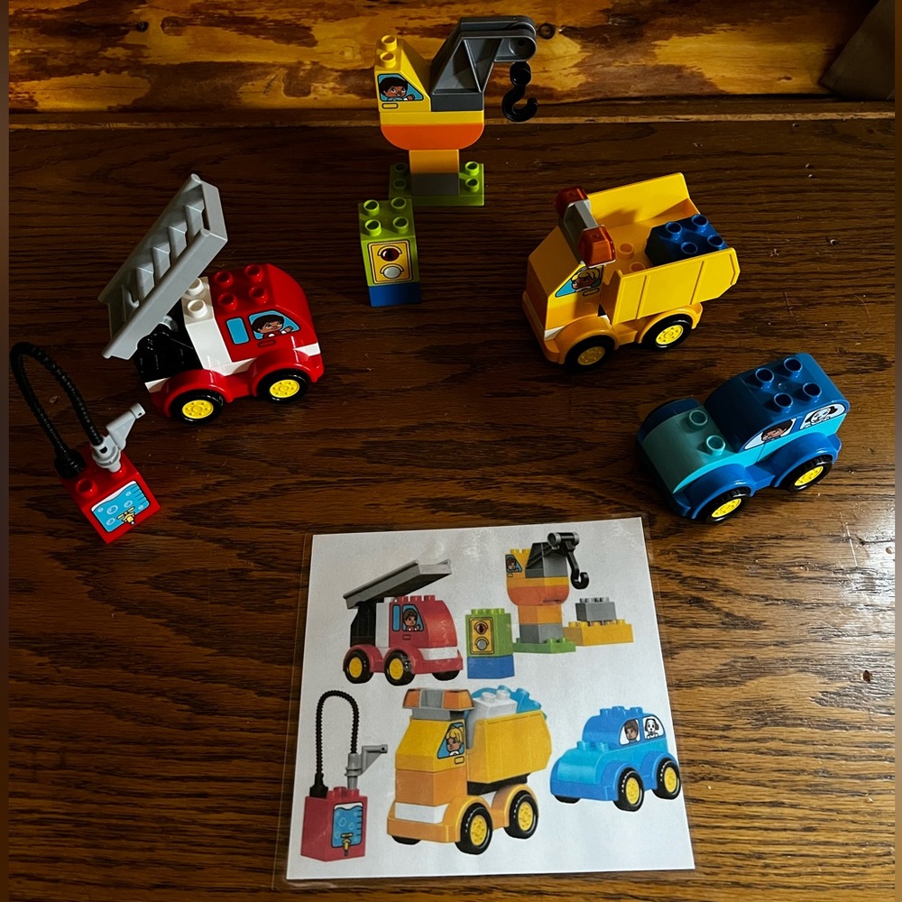 Duplo Lego Vehicles